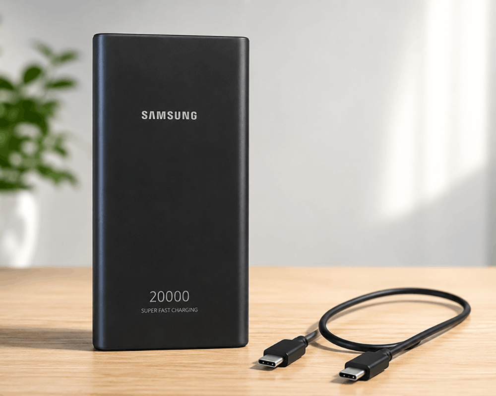 پاوربانک 25 وات سامسونگ مدل EB-P5300 ظرفیت 20000 میلی‌آمپرساعت